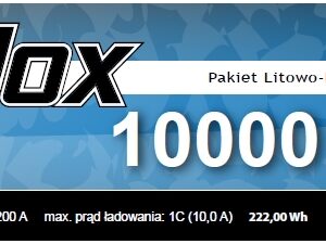 REDOX LIPO 10000 mAh 22,2V 20C XT-90