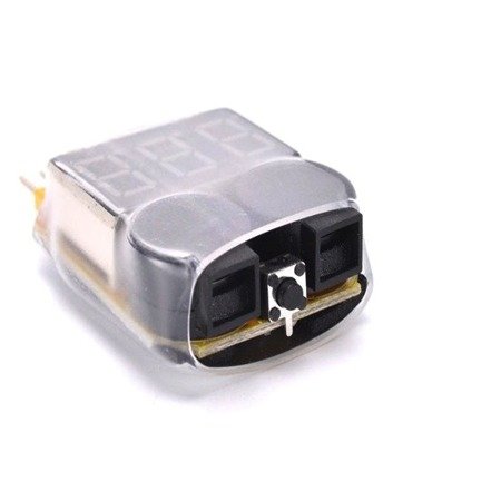 Buzzer LiPo 1-8S – precyzja 0,01V – High Quality – miernik napięcia z alarmem
