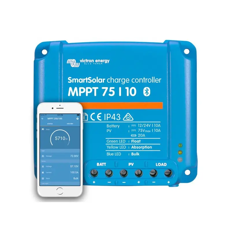 Regulator ładowania MPPT SMART 75V/10A BLUETOOTH