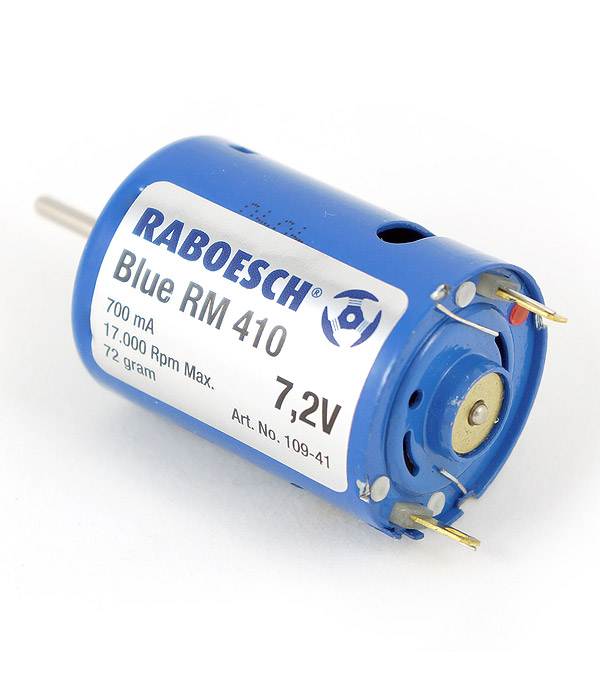 Szczotkowy silnik elektryczny Blue RM410 7,2V – RABOESCH 109-41